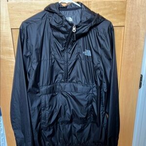 The North Face Black Windbreaker Lightweight Hooded Jacket